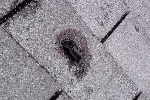 Roof Repair For Holes Caused By Hail