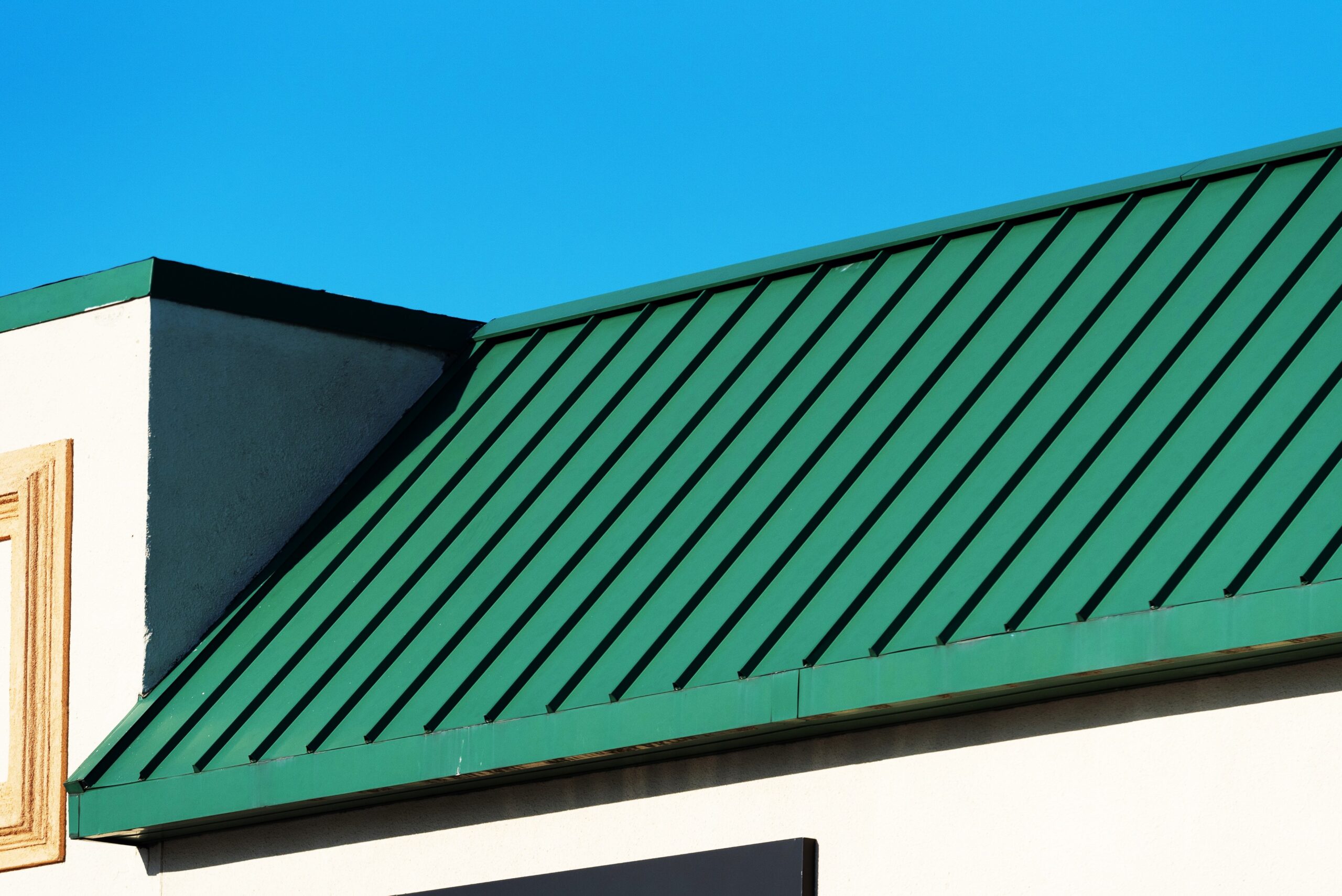 Hidden Fastener Metal Roof Green