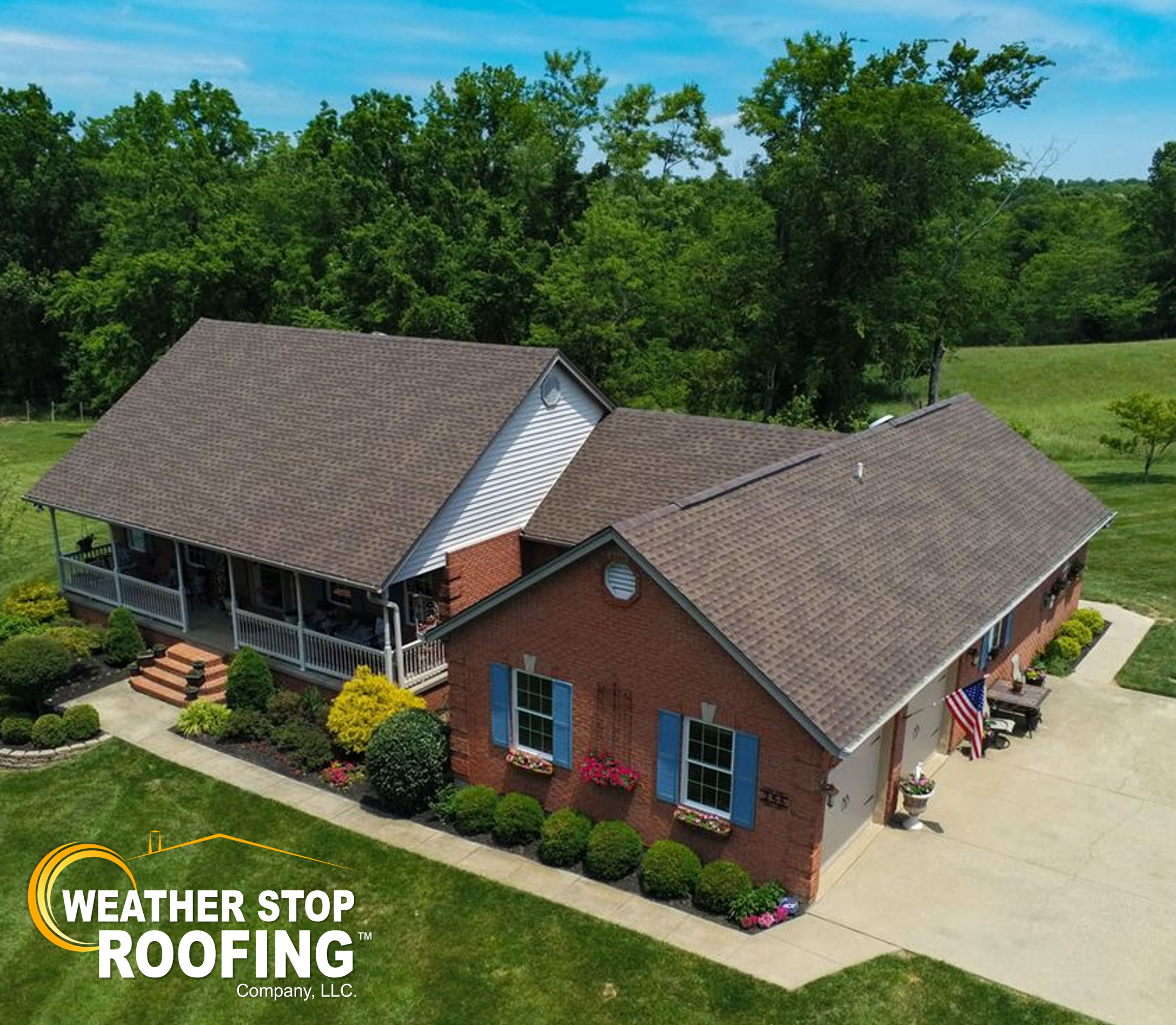 Residential Home - Weather Stop Roofing™ Logo