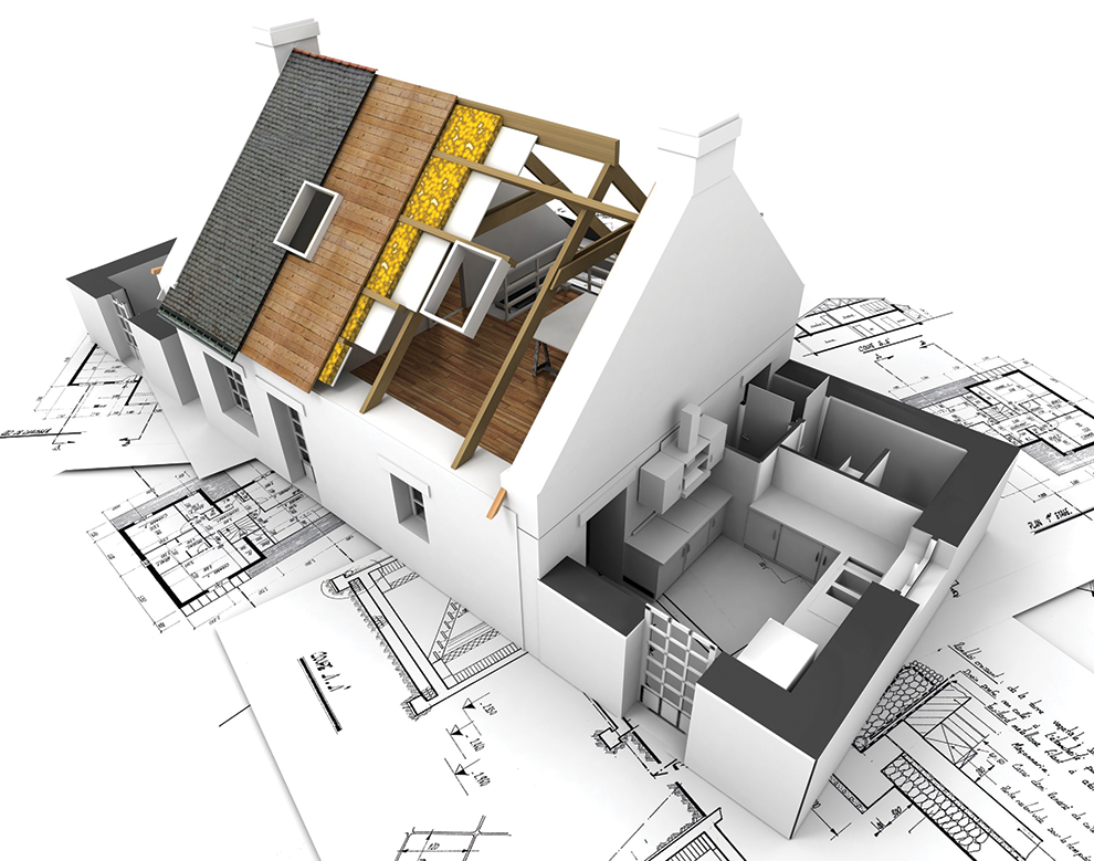 Roofer With Construction Experience - House Diagram