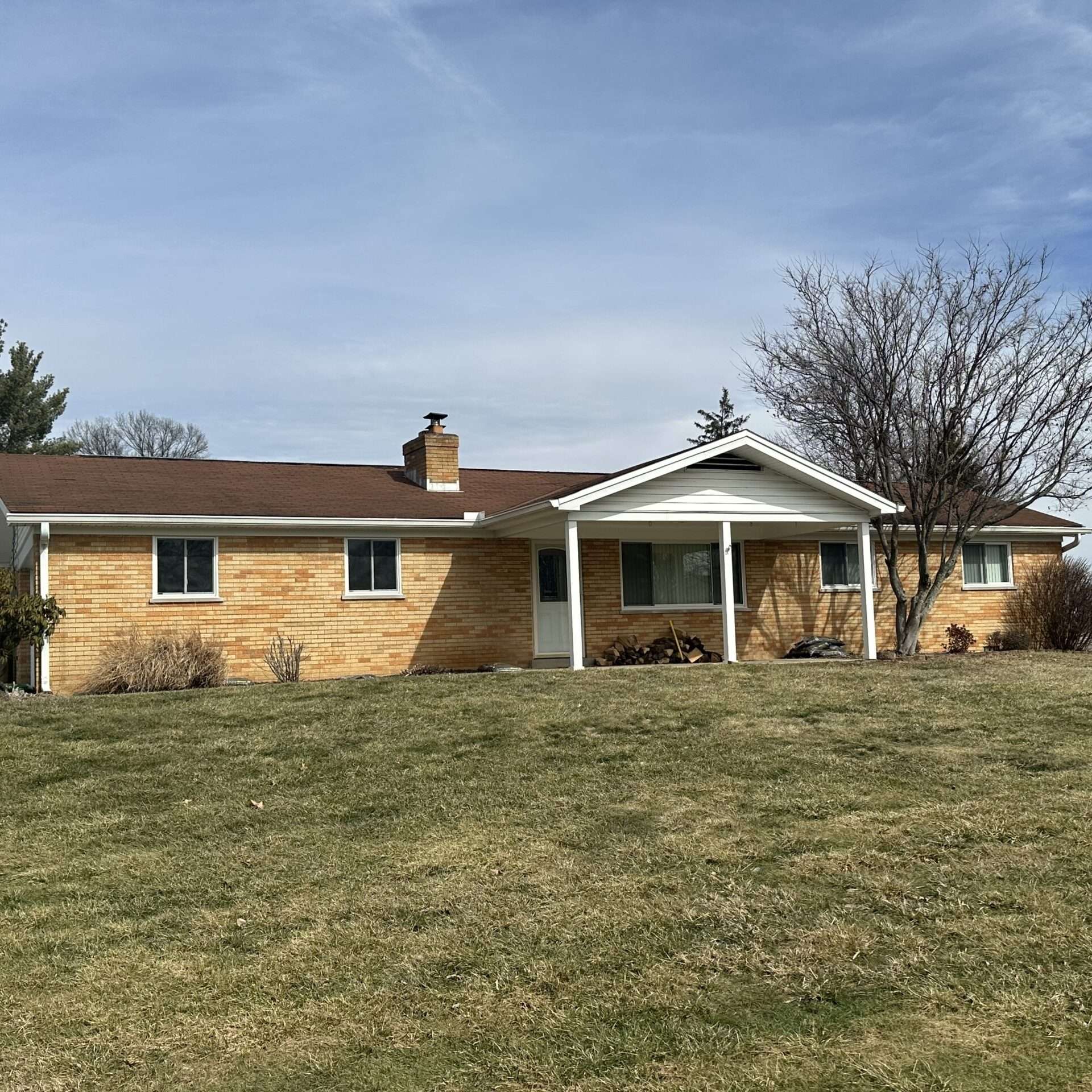 Full house before photo of a prospective roof replacement home in Cincinnati, OH by Weather Stop Roofing