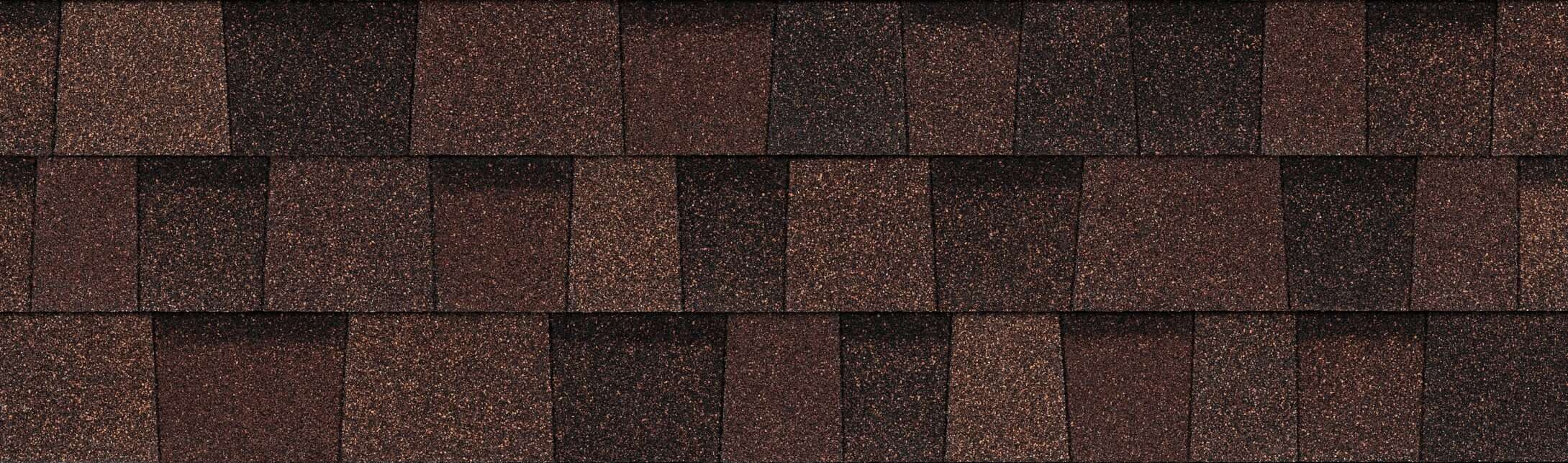 Close-up swatch of Owens Corning TruDefintion Duration Brownwood shingle